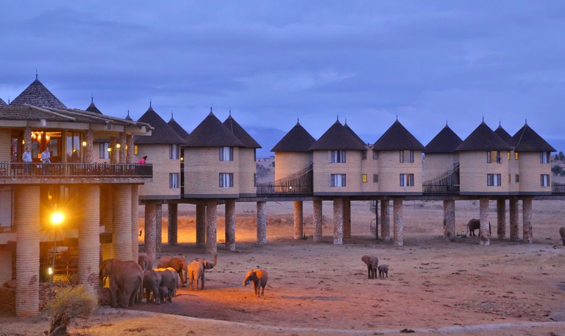 5 Days Tsavo East, Taita Salt lick, Tsavo West & Amboseli Lodge Safari